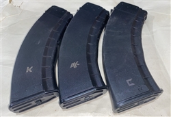 Russian Ak103 Type Magazine 30rd In 7.62 X 39 Cal. 3 Set